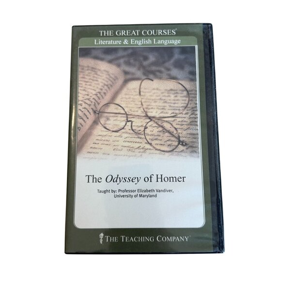 The Great Courses Other - Great Courses The Odyssey of Homer CDs Guidebook Elizabeth Vandiver Literature
